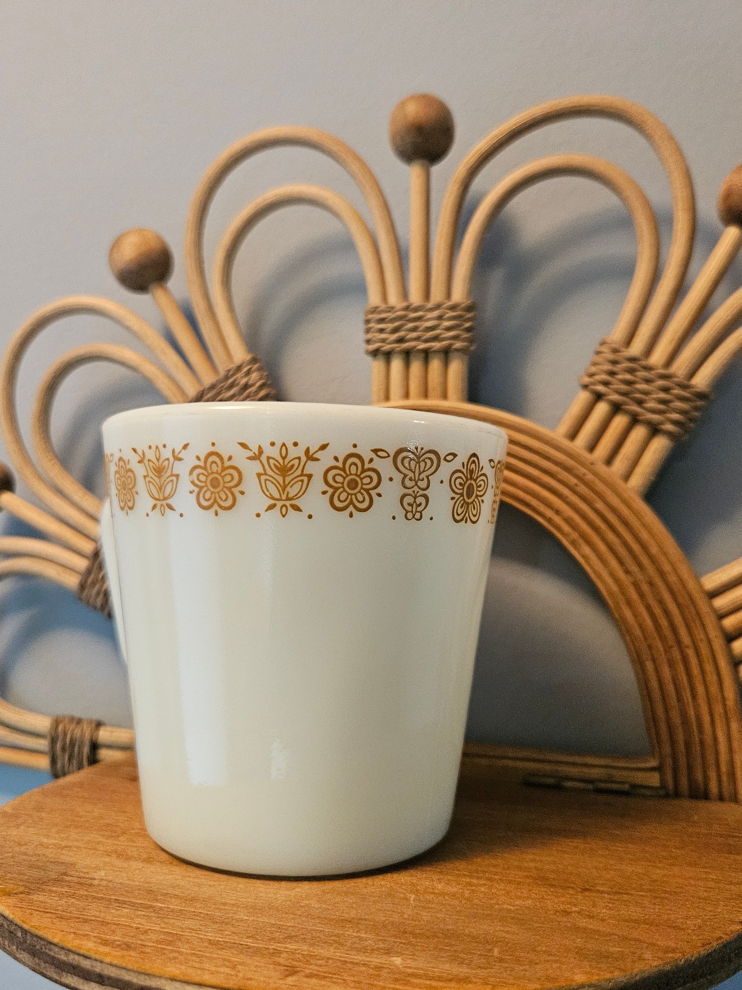 Pyrex "Butterfly Gold" Mugs | Set of 4