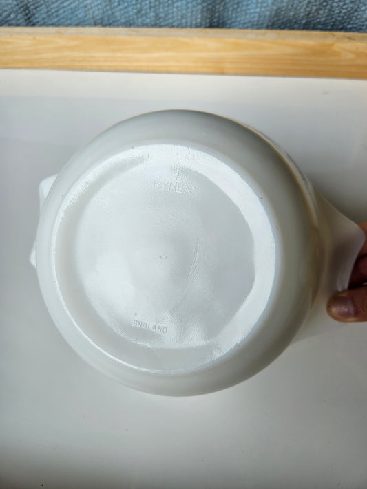 Brown Floral Vine PYREX