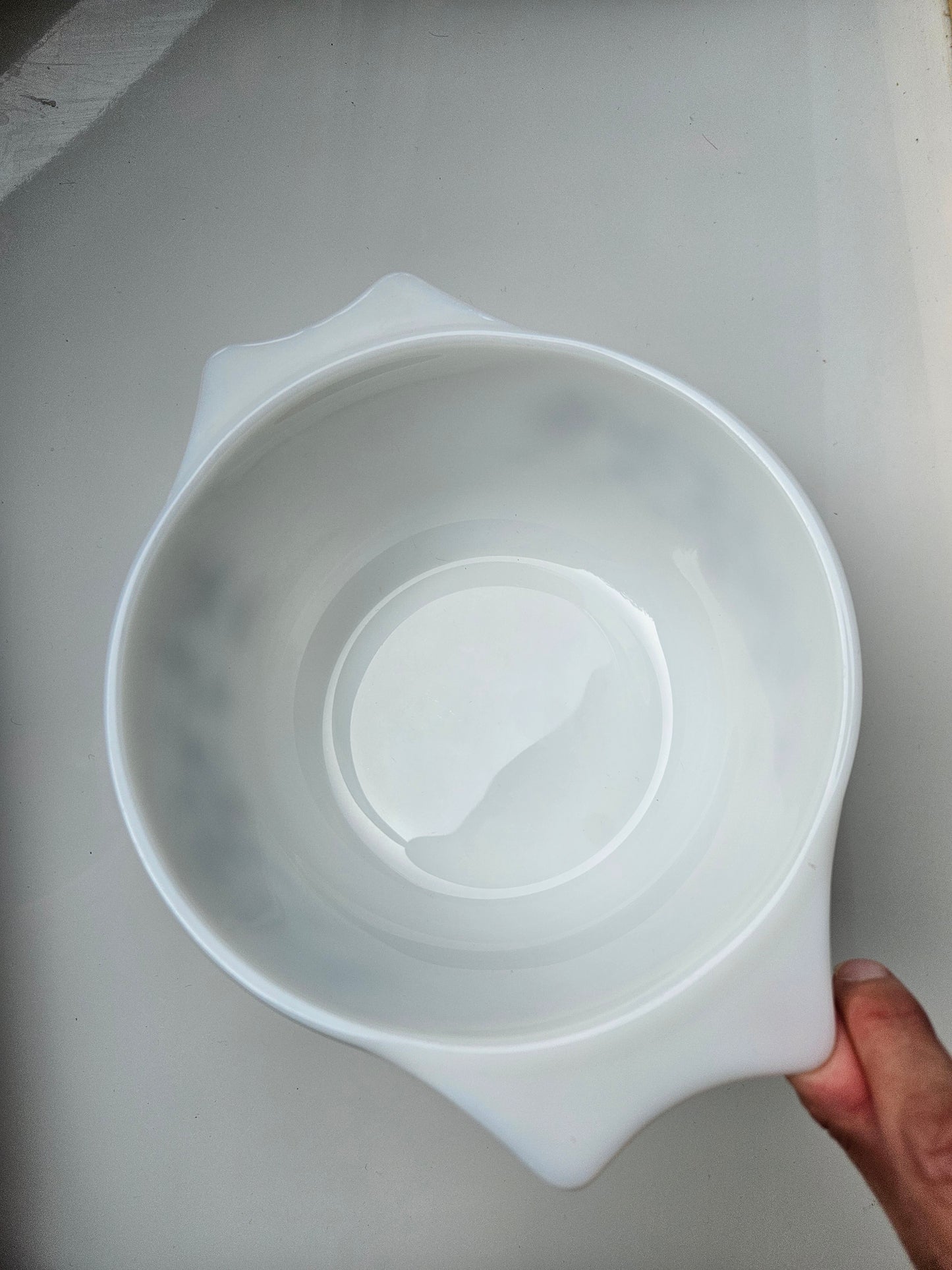 Brown Floral Vine PYREX