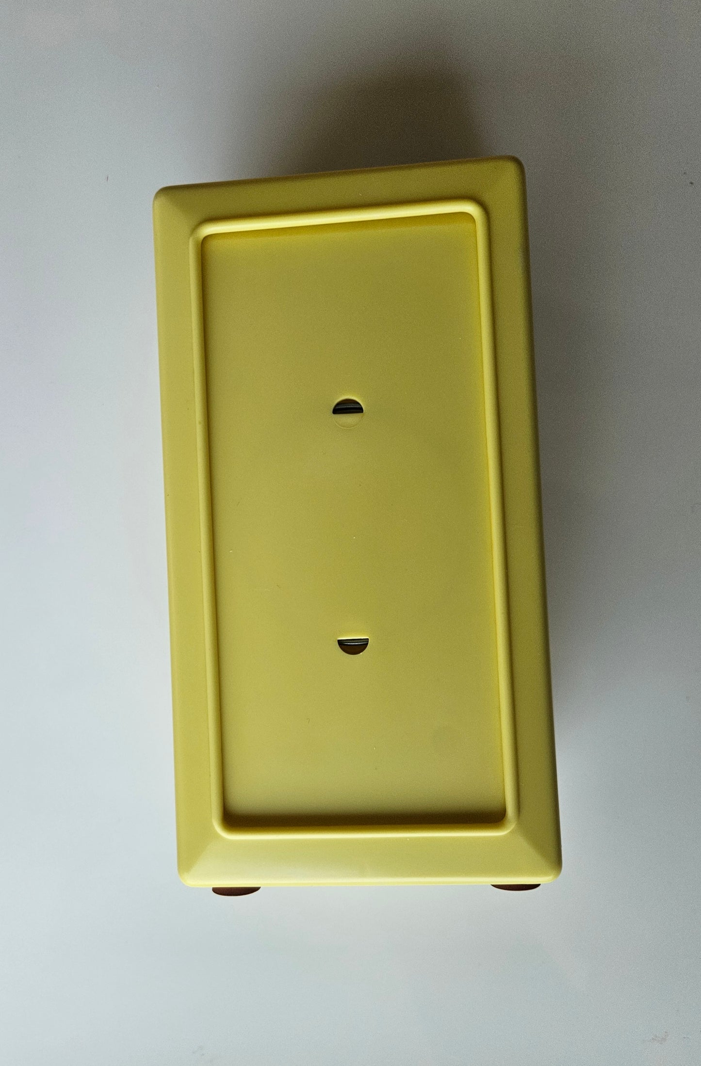 Yellow Paper Napkin Dispenser | Les Papiers Perkins Ltee, Canada