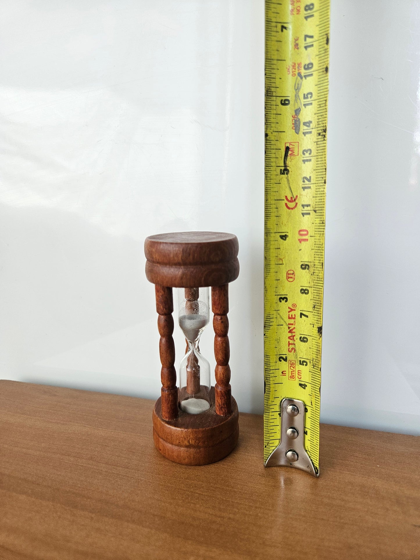 Wooden Egg Timer | 3-Minute Sand Timer | Made in Japan
