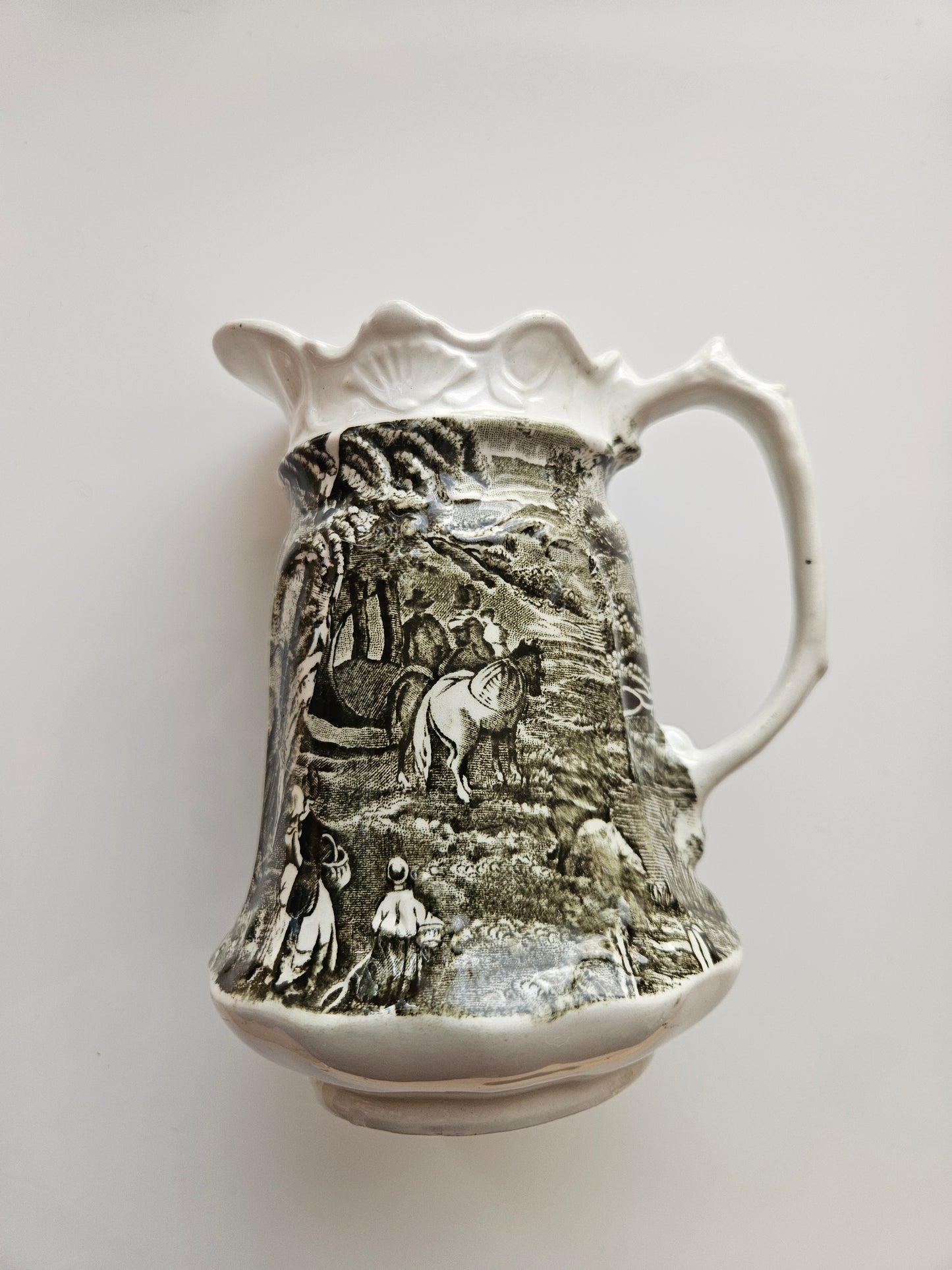 Old Foley James Kent Pottery Staffordshire Pitcher