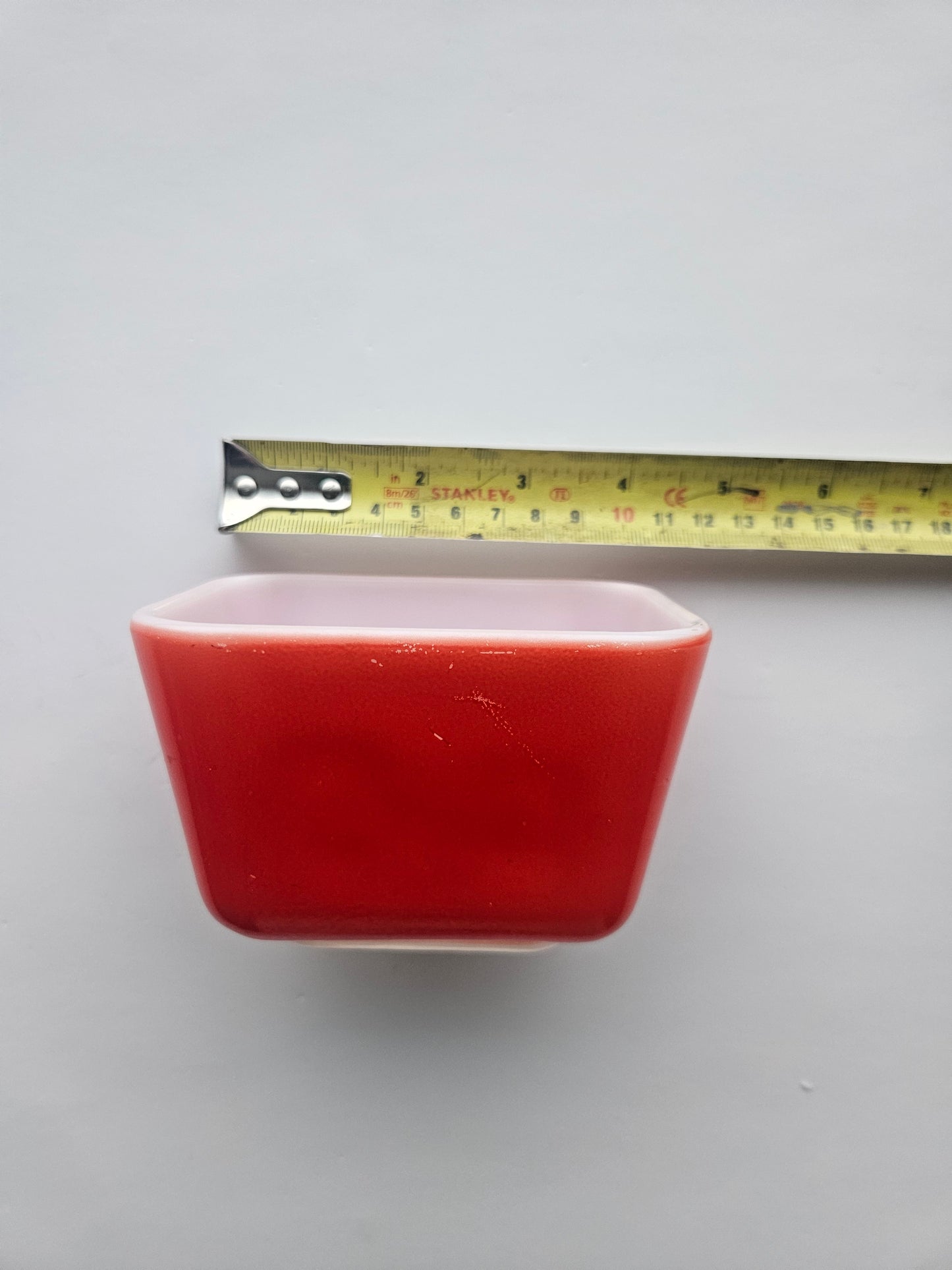 1950s Pyrex Orange Refrigerator Dish | No. 501-B | Opalware | Made in USA | Vintage Collector