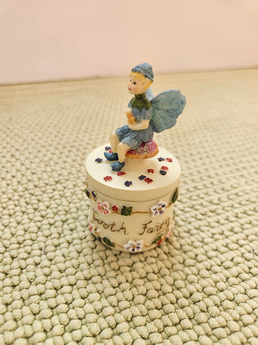 1993 Tooth Fairy Keepsake | Hand-painted trinket box