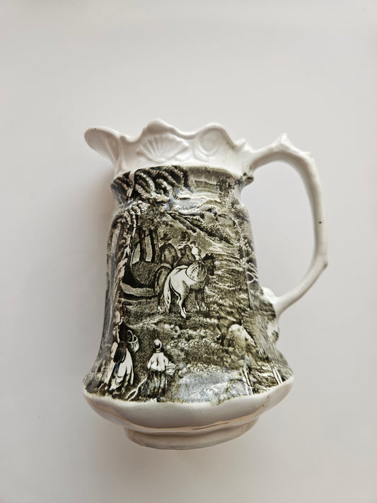Old Foley James Kent Pottery Staffordshire Pitcher