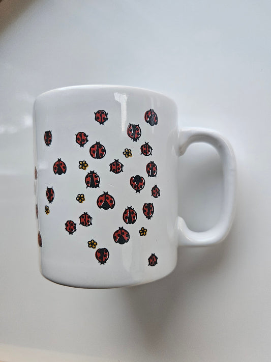 Ladybug Coffee Mug | Kiln Craft | 10oz