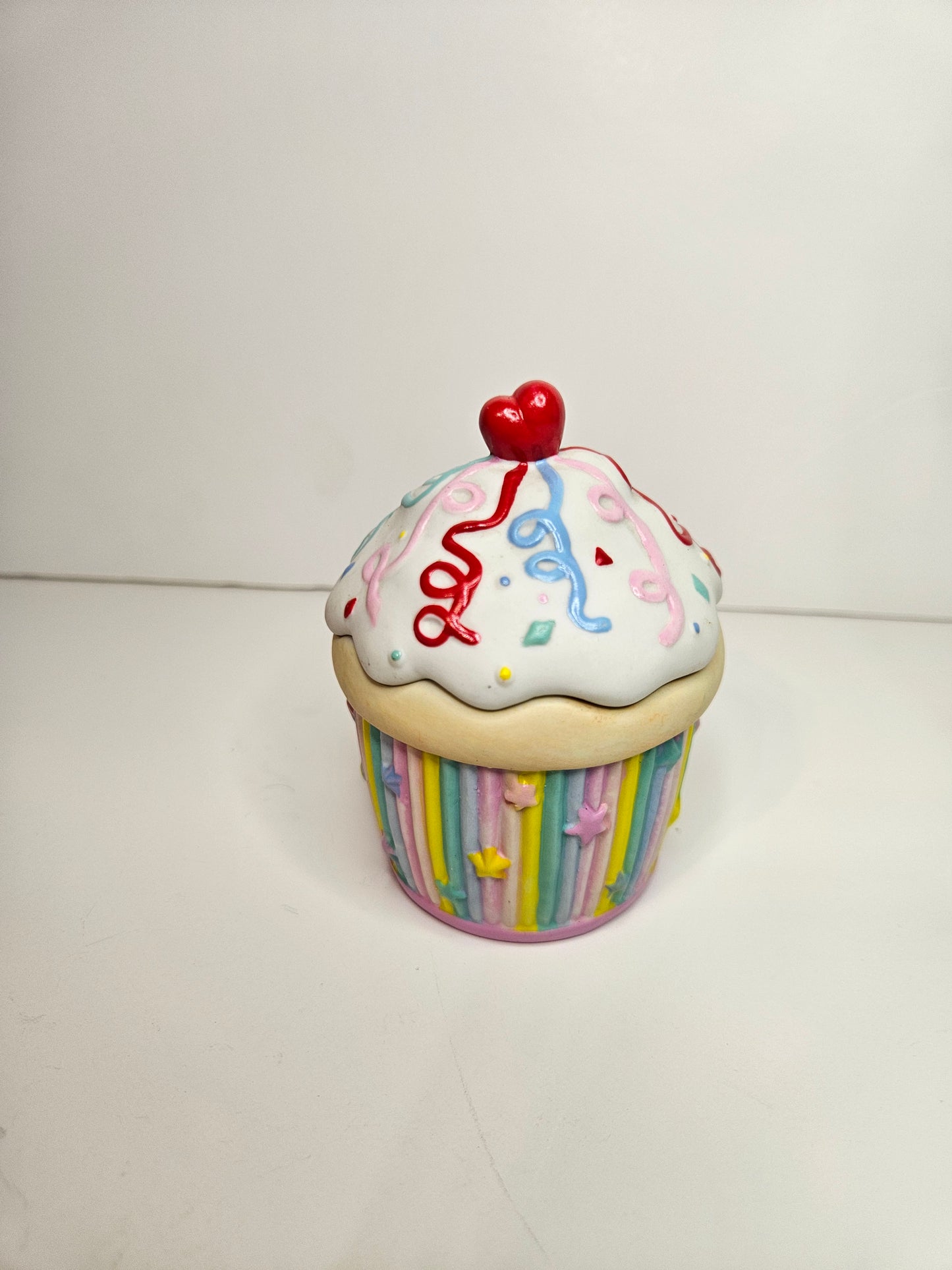 Cute Cupcake Candle Holder | 1990s | PartyLite