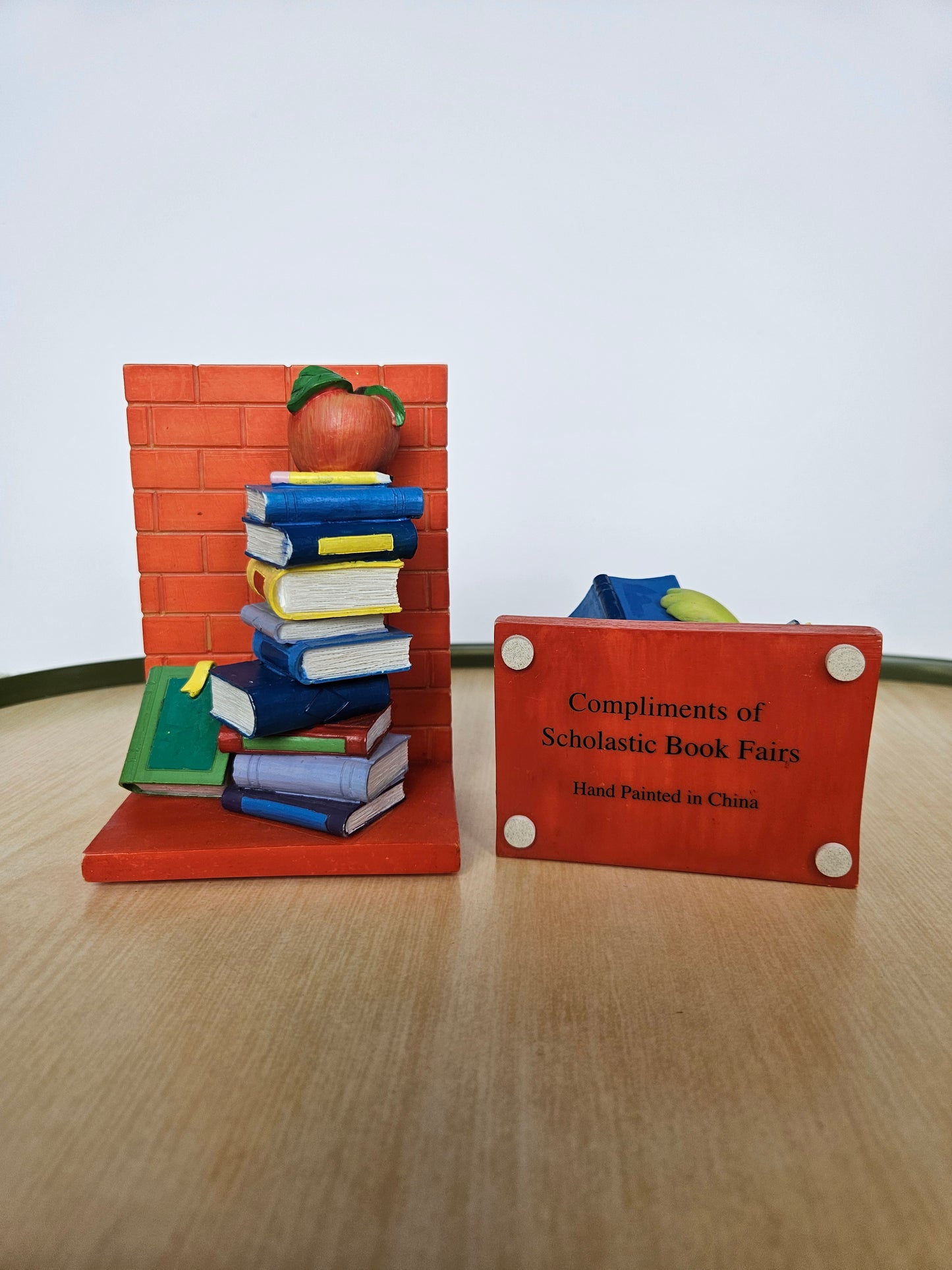 Classic Scholastic Book Fair Bookends