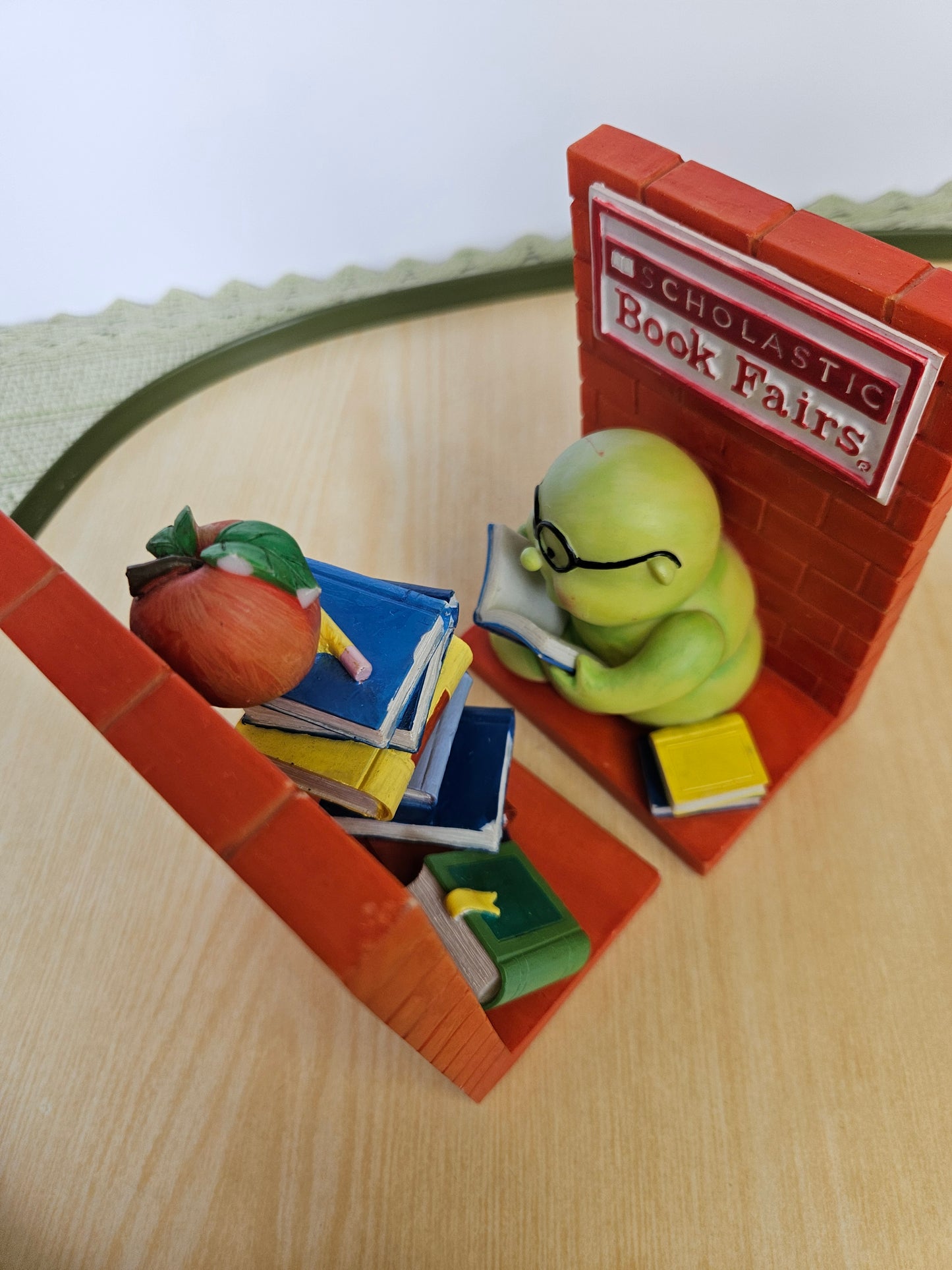 Classic Scholastic Book Fair Bookends