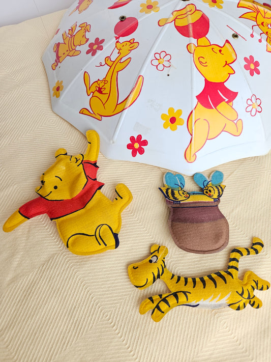 1973 Winnie the Pooh Wind-Up Musical Baby Mobile | Sears | Hundred Acre Wood | Vintage Disney