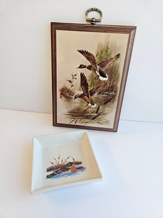 Duck Decor | Vintage Mallard Art