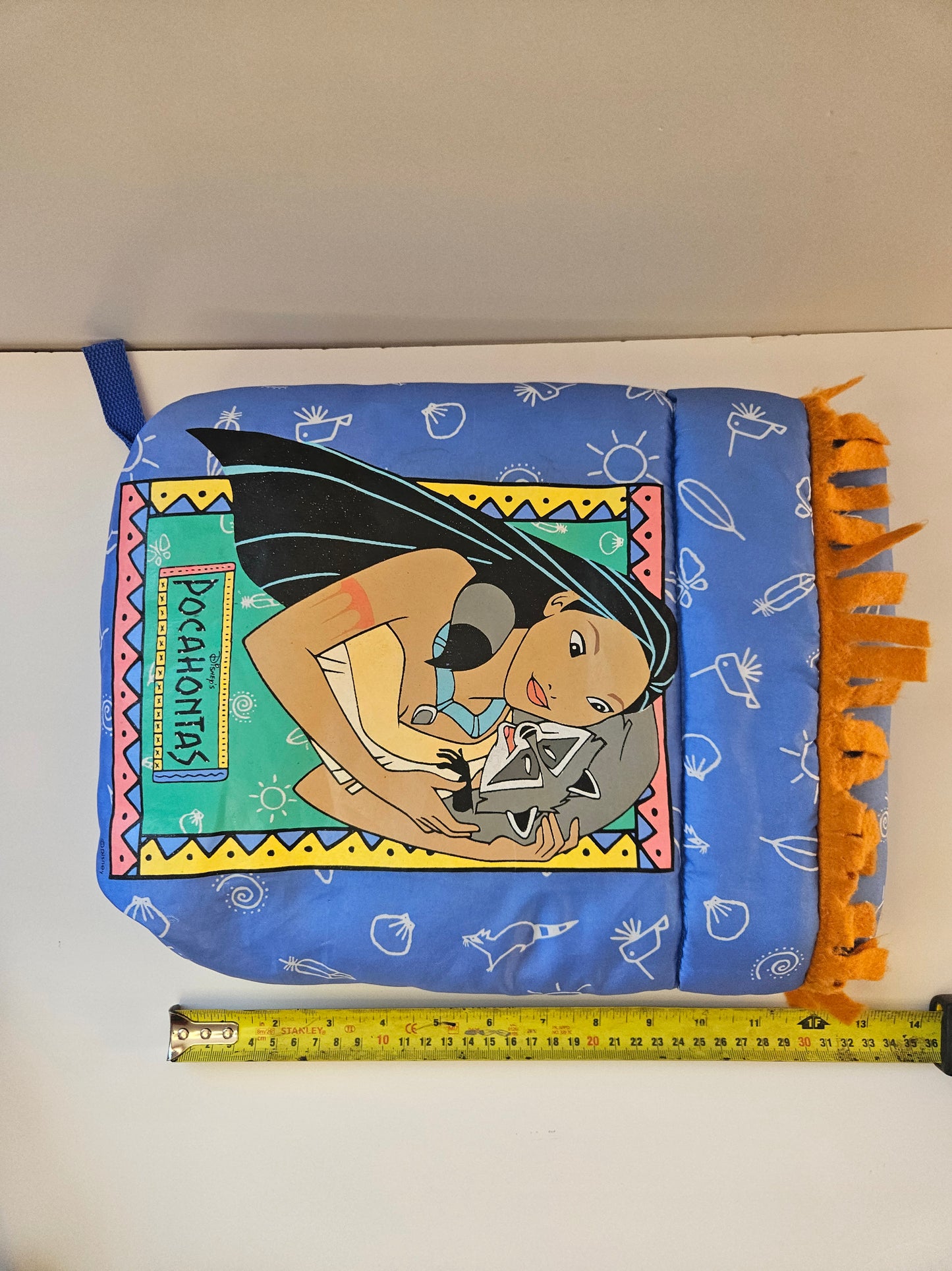 1990s Disney Pocahontas Nylon Slumber Bag | Doll Backpack | Hauck Fun For Kids