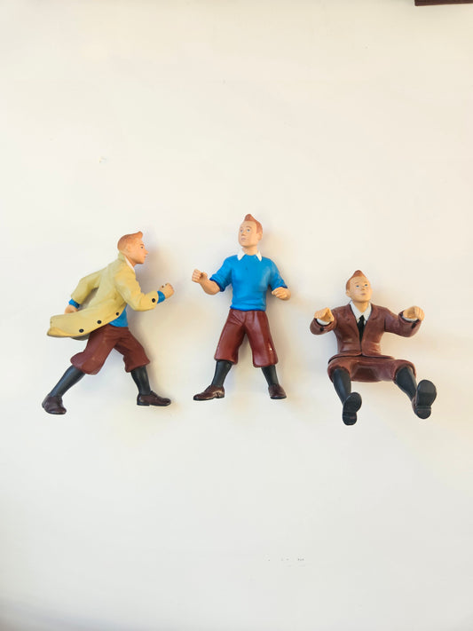 Adventures of Tintin Collectible Figure Set | 8 Pieces | Plastoy | Limited Edition