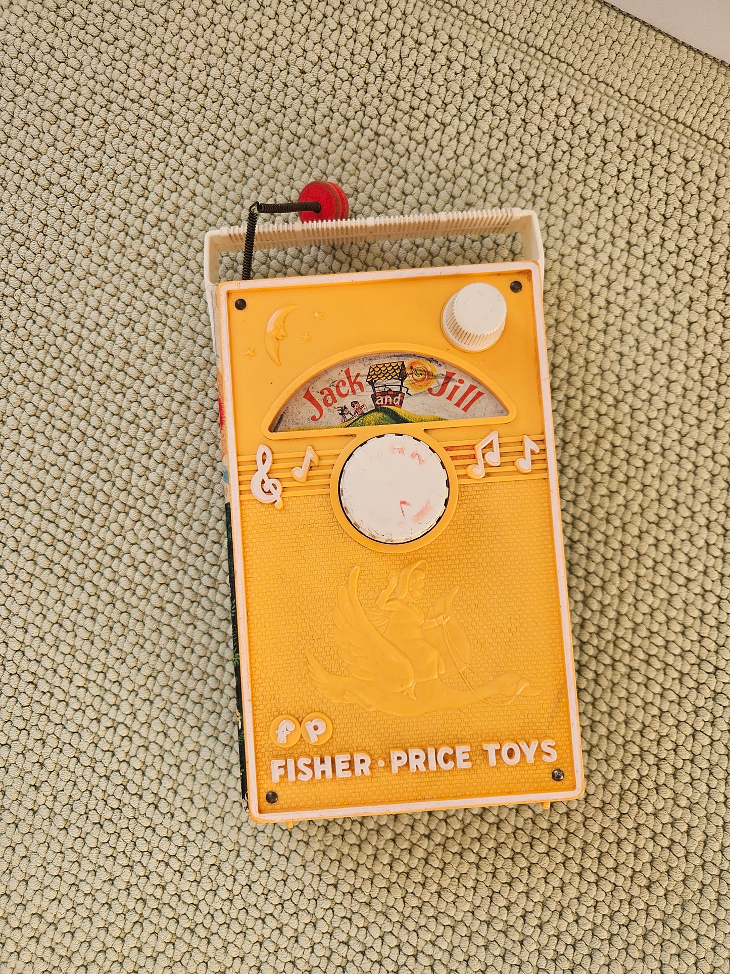 1968 Jack and Jill Music Box Toy | Vintage Fisher Price