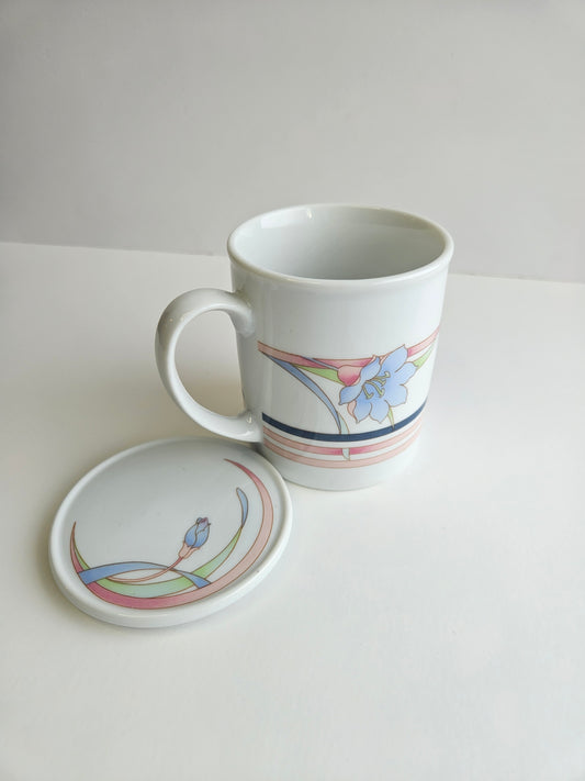 Coaster Mug with box | Tuscony Collection