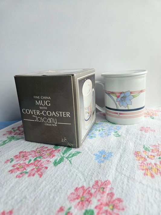 Coaster Mug with box | Tuscony Collection