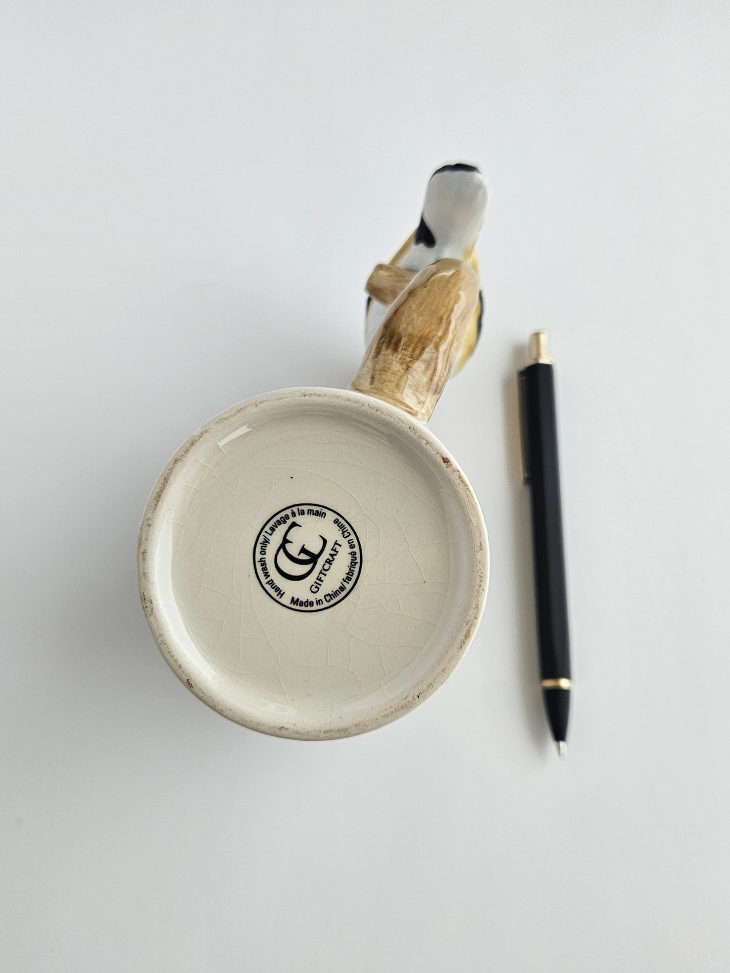 Goldfinch Bird Handle Mug | 12oz | Conservation Collection | Bird-Lover Gift