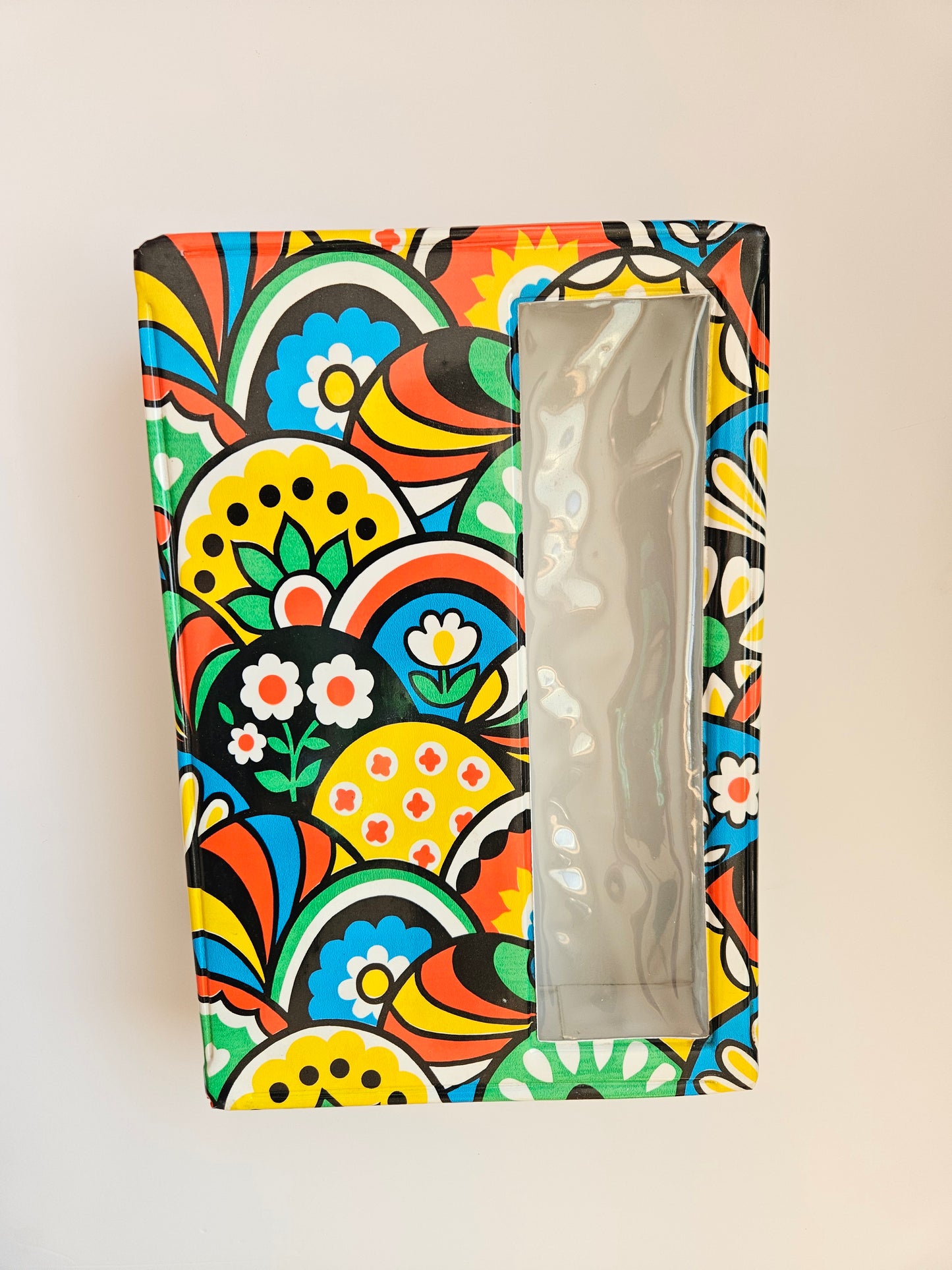 1960s Barbie Doll Case | Flower Power Vinyl Accessory Case | Made in Hong Kong