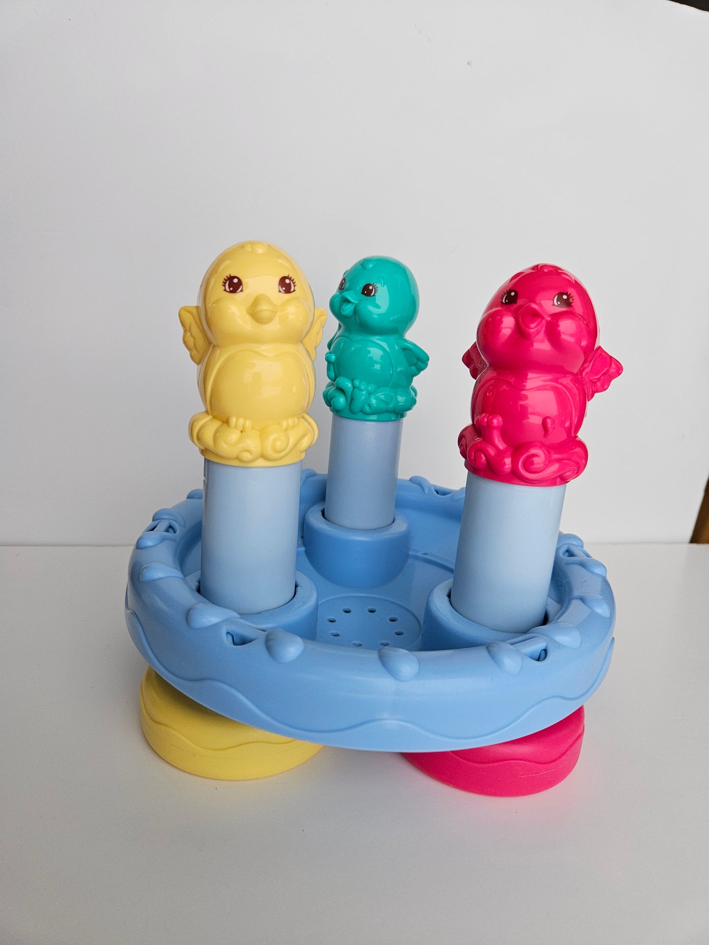 1998–1999 Fisher-Price Precious Planet Lot | Chime Ball & Tweeting Bath Birdies | Vintage Baby Toys