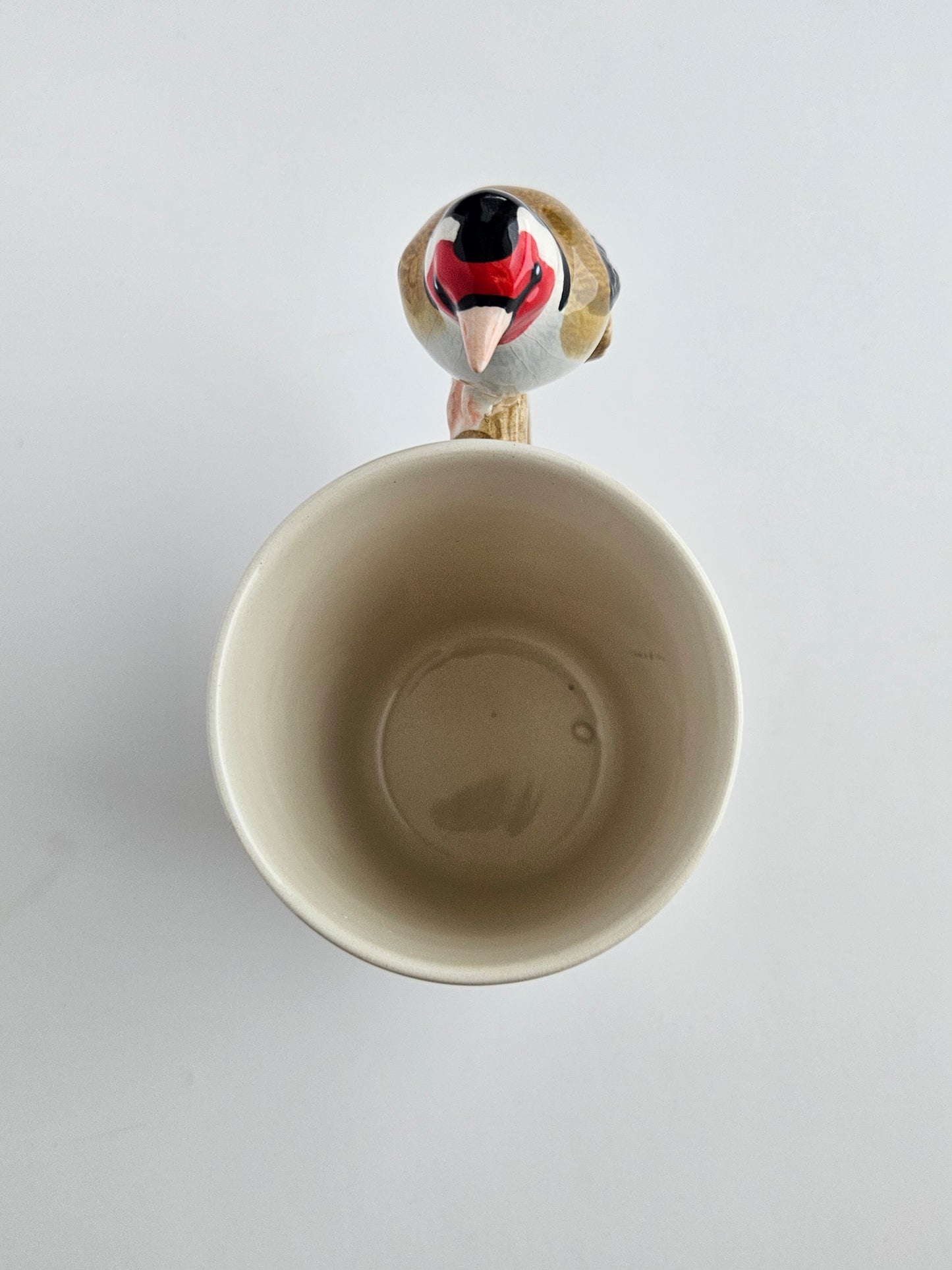 Goldfinch Bird Handle Mug | 12oz | Conservation Collection | Bird-Lover Gift