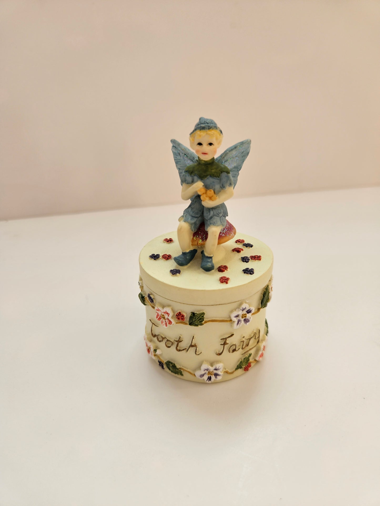 1993 Tooth Fairy Keepsake | Hand-painted trinket box